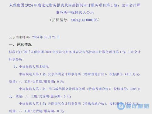 中國人保更換會計師，安永接棒普華永道提供審計服務